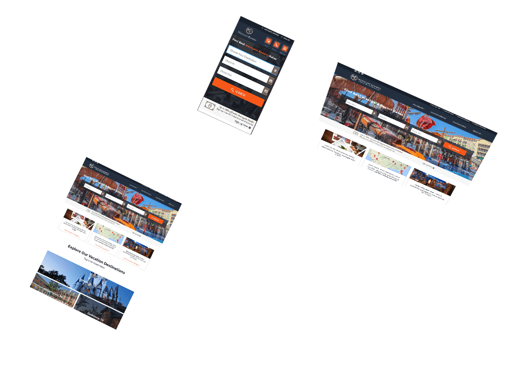 Westgate Resorts Website Design