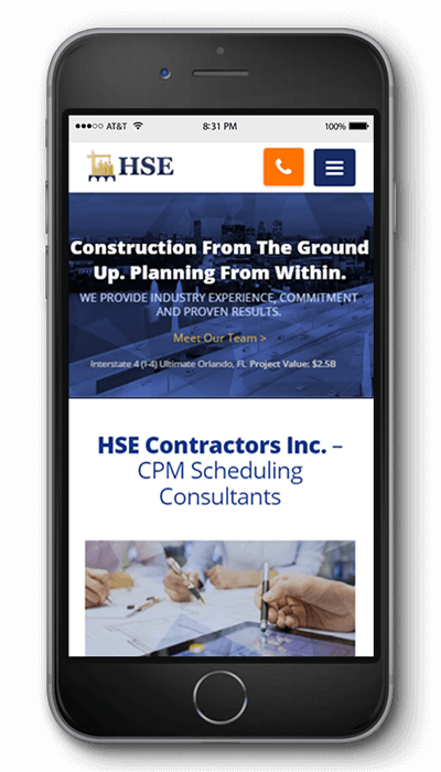 HSE Mobile Website